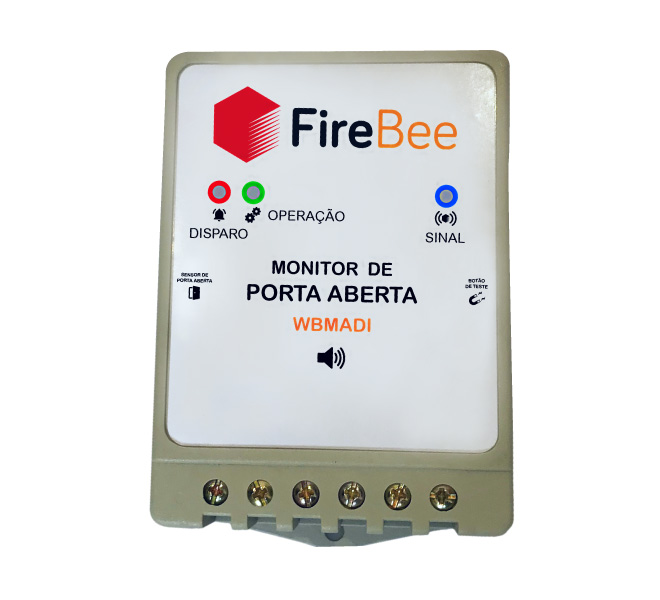 Monitor de Porta Corta-Fogo Wireless